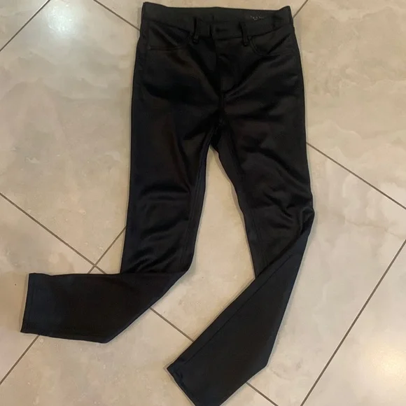 Rag & Bone black satin pants - Picture 1 of 7